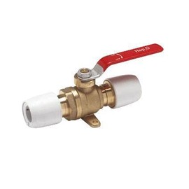 Hep2O 22mm Hot & Cold Brass Lever Ball Valve
