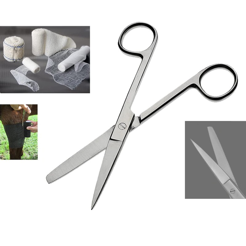 Medical Blunt Nursing Scissors First aid Surgical All-Purpose Instrument Sharp