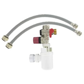 Comap S600502 Security Brass Body and seat kit for Water heaters, Cumulus (Safety Groups, Hoses and Siphon) -20x27 or 3/4", Grey
