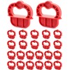 QWORK Deck Board Jig, 24 Pcs 1/4" Gap Deck Board