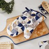 Cooksmart British Designed Oven Gloves | Modern Design Gauntlet Oven
