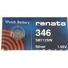 Renata 346 SR712SW Batteries - 1.55V Silver Oxide 346 Watch