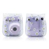 Instant Camera Bag for Mini8 9 11 Transparent Daisy Print