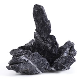 FISCAPE 4 PCS 6-8'' Natural Seiryu Stones Slate Stones for Aquariums Terrariums, Paludarium, Vivariums, Reptile, and Amphibian Enclosures