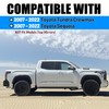HECASA Door Handles Kit Compatible with 2007-2022 Toyota Tundra Crewmax