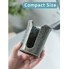 YHOJOY Ceramic Bathroom Cup Holder, Bathroom Cup Dispenser for Dixie