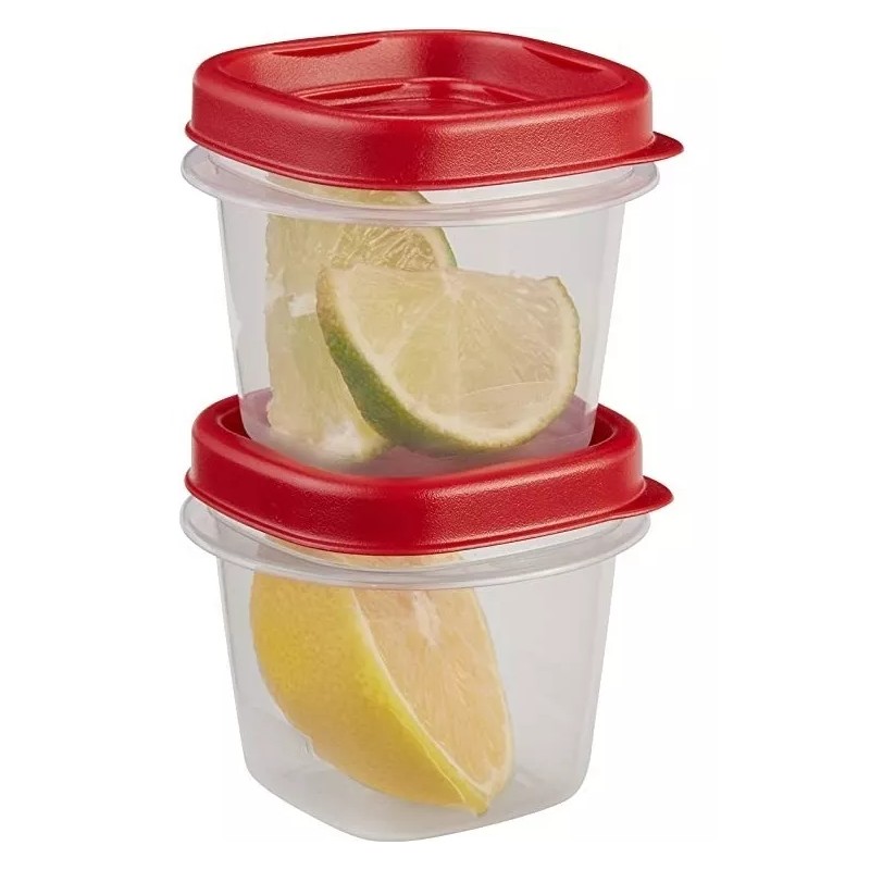 Rubbermaid® Home 2pz Recipiente-tapa Alimentos Rubbermaid® Plástico, 0.5 Tz