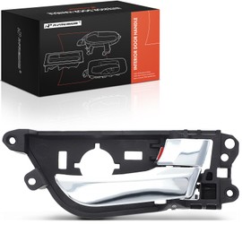 A-Premium Front Right Passenger Side Interior Door Handle Compatible with Hyundai Veloster 2012-2017, Chrome, Replace# 826202V000CR, 82620-2V000-CR