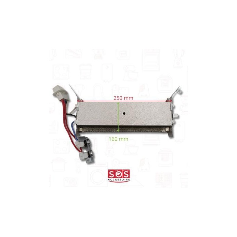 2957500400 2957500400 Beko Tumble Dryer Resistor 2000 W BEKO