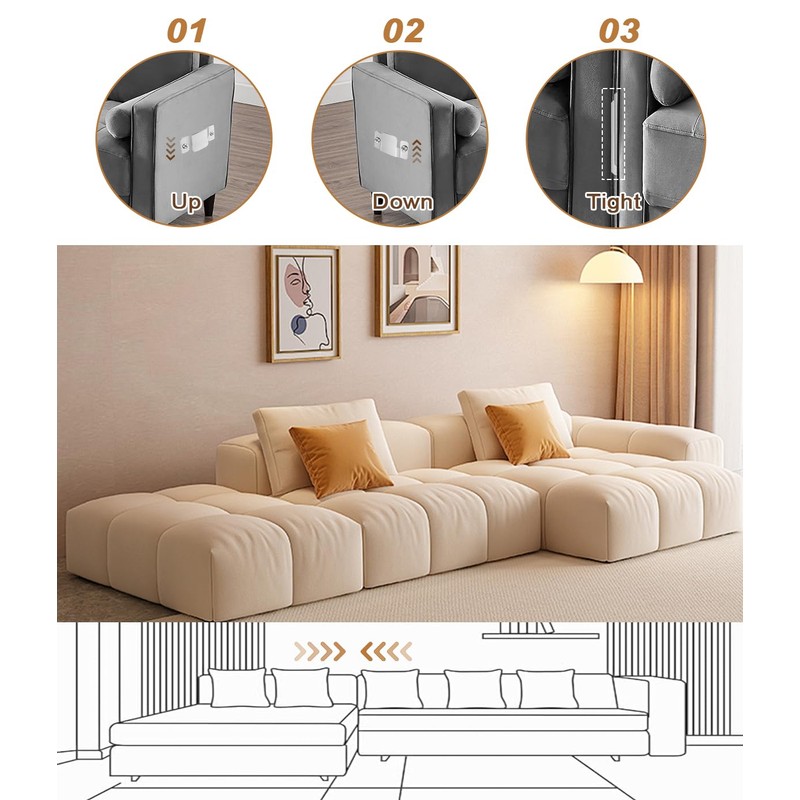 8 Pack Sectional Couch Connector, Universal Sectional Sofa Connector Couch