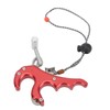 4 Finger Archery Release Aid Grip Aluminum Alloy Compound Bow
