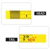 39 Inch Measure Tape with Adhesive Backing, 2 Pack Left