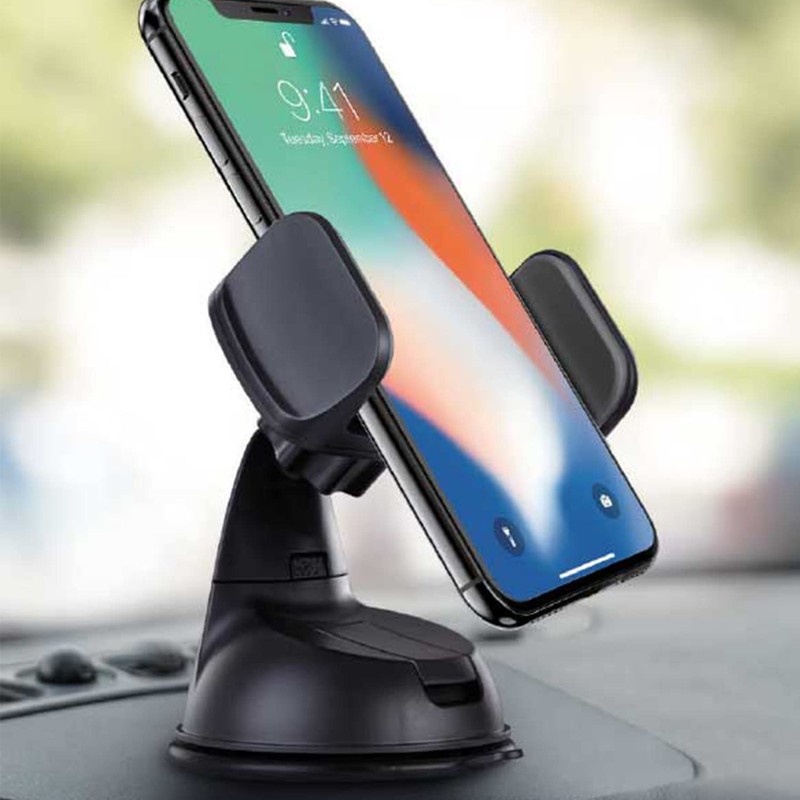LAX Gadgets Premium Phone Car Mount - Strong Suction Cup