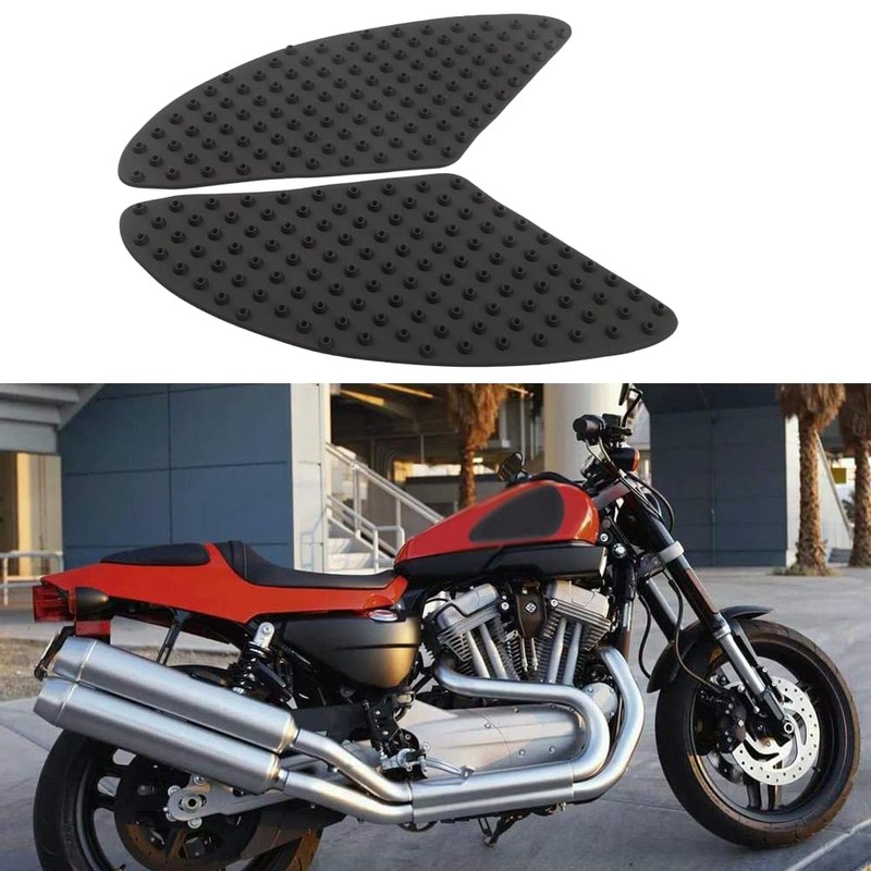 yufana Motorcycle Tank Pads Stickers, Tank Traction Pads, Universal Motorbike
