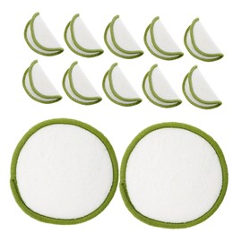 VICASKY 20pcs Makeup Remover Pad Makeup Sponge Face Care Pads Reusable Makeup Remover Cloths Simple Eye Makeup Remover Facial Cleansing Puff Makeup Remover Reusable Pads Bamboo Cotton