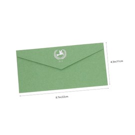 OSALADI 12 Sets Vintage Greeting Card Invitation Set Stationery Paper and Envelopes Elegant Design for Letter Writing for Business and Personal Use