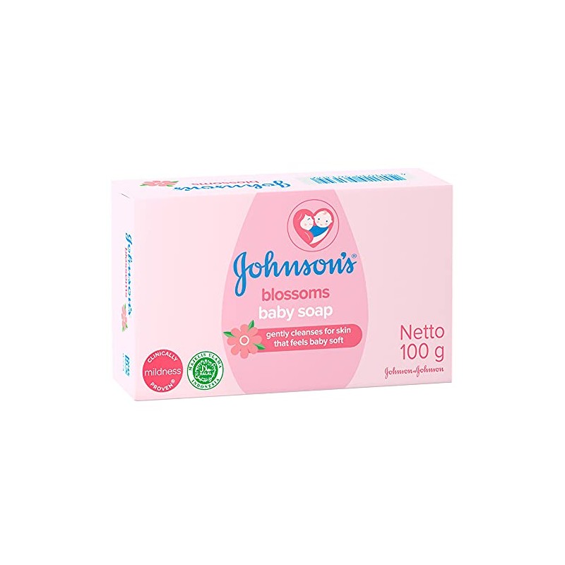 Johnson & Johnson Baby Lotion bar Soap Blossoms 100 G/