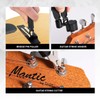 MIFOGE 25Pcs Guitar Repairing Tools Kit Setup Kit with Carry