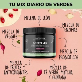 Green Mix | Super Blend Bloom Frutos Rojos | 30 Porciones