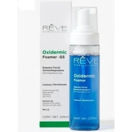 Reve Oxidermic G5 Dermo Limpiador 200ml Jabon Espuma