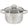 Daniks Standard Stainless Steel Stock Pot with Glass Lid |