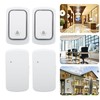 Wireless Doorbell Set Self Powered IP68 Waterproof Long Range Caregiver