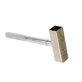 Diamond Dresser for Grinding Wheels, Diamond Grinding Stone Pulling Disc Wheel with Flat Diamond Coated, Surface for Grinding Discs Dresser Sanding and Deburring Discs