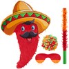 Lewtemi Mexican Piñata Small Red Chili for Birthday Party Cinco