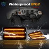 MAG For 97-06 Jeep Wrangler TJ LED Dynamic Front Side
