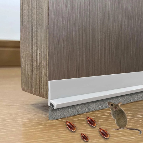 Aimixun 1 PCS Door Draft Stopper with Brush, Under Door