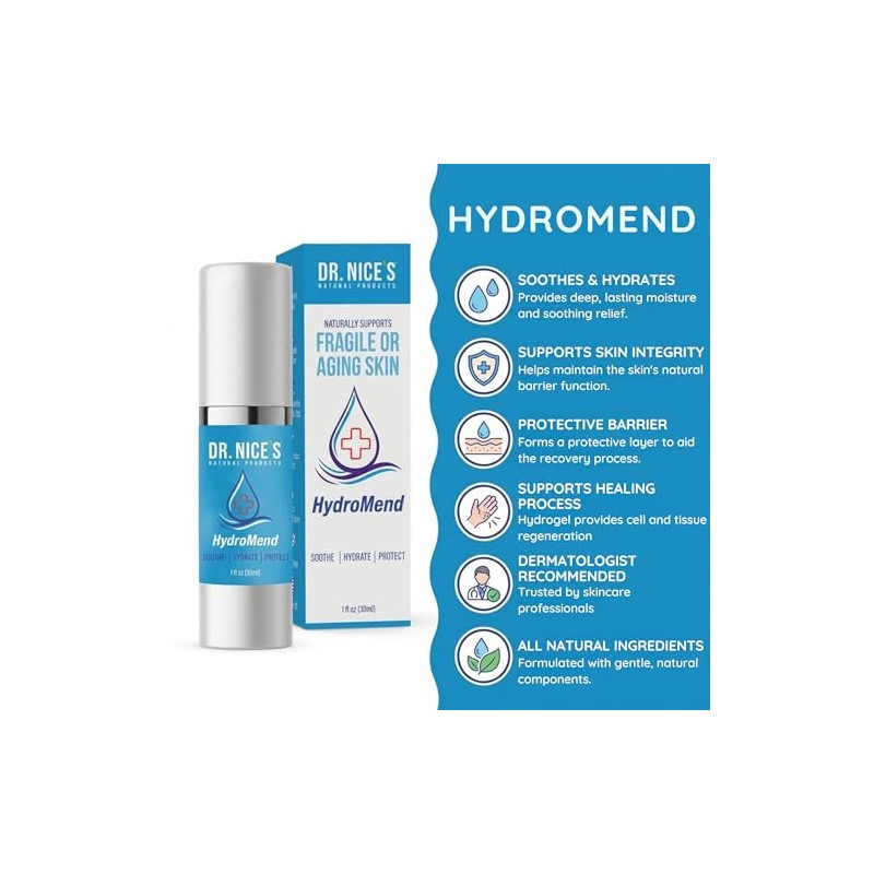 Dr. Nice's HydroMend Hydrogel for Seniors - Skin Repair Gel