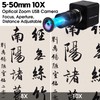 ELP USB Camera 8MP 10X Optical Zoom Webcam 5-50mm Varifocal