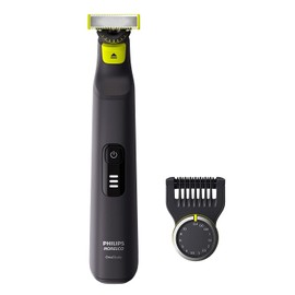 Philips Norelco OneBlade 360 Pro Hybrid Electric Trimmer, QP6531/70, Black