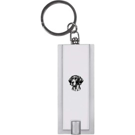 Azeeda 'German Shorthaired Pointer' Keyring LED Torch (KT00038199)
