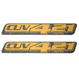 Yerf-Dog Set of 2 "CUV421" Sticker Kit Decals for Yerf-Dog CUV 34950 Utility Vehicle UTV