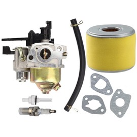 Carburetor with Air Filter Tank Joint Filter for GX160 GX110 GX140 GX200 GX120 5.5HP 4HP 6.5HP Engine Replaces 16100-ZH7-W51
