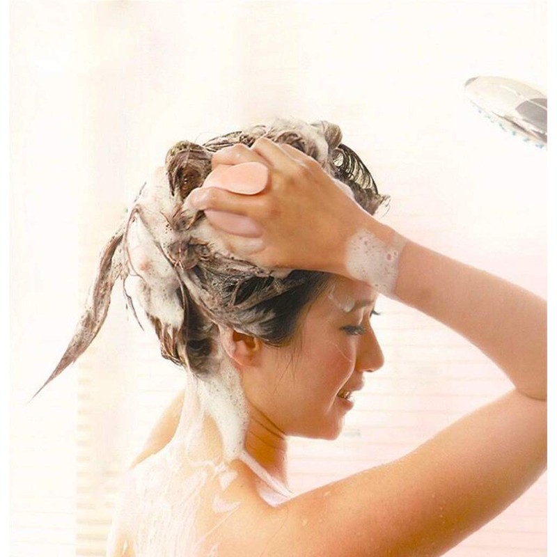 Maxsoft Hair Scalp Massager Shampoo Brush, Scalp Care Brush (Pink)