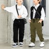 MINI PANDA Toddler Boy Pants, Little Boys 2-Pack Pull On