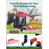 Osoeri Bird Feeder with Camera, Smart AI Identify Wild Bird