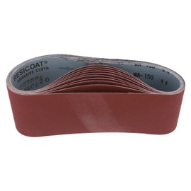 KYOCERA WA#150 6611201 Former Ryobi Endless Belt Sanders for BE-3210 B-7076, Set of 10, 3.0 x 21.1 inches (76 x 533 mm)