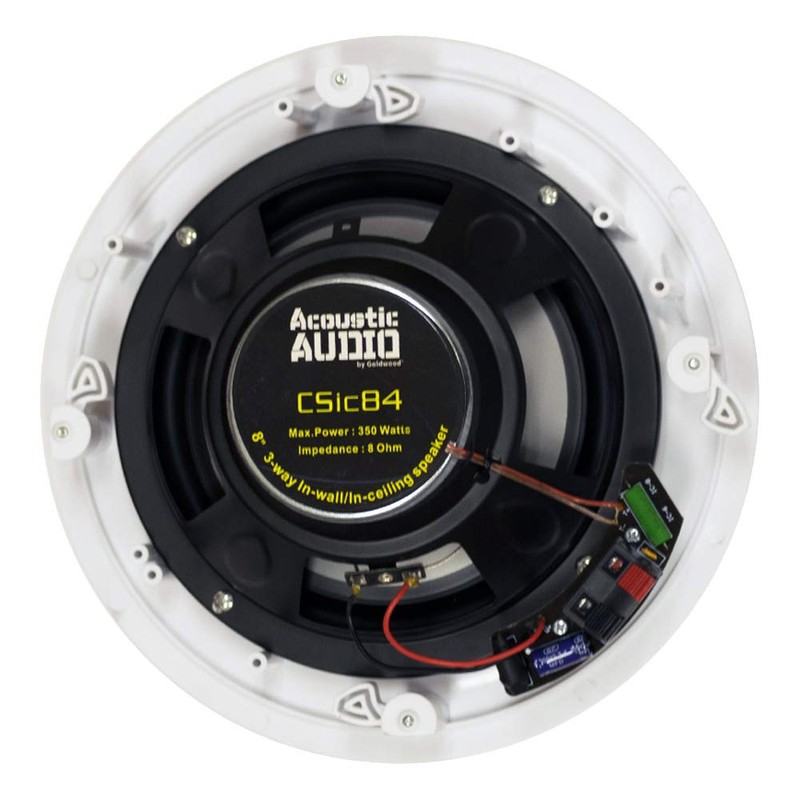 Acoustic Audio by Goldwood CSIC84 Frameless in Ceiling Speakers with