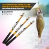 Mini Glass Fiber Telescopic Ultra light Casting Rock Sea Fishing