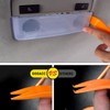 LOVJOYSE 240PCS Bumper Retainer Clips Car Plastic Rivets Fasteners Push