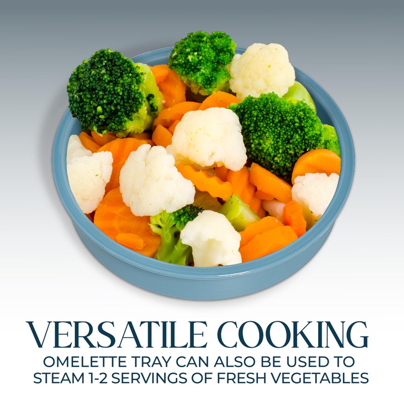 COOK WITH COLOR 350W Electric Double Layer Egg Cooker -