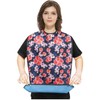 CACTIYE Waterproof Adult Bibs for adults Eating Cloth for Elderly