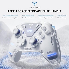 Flydigi Original APEX 4 Wireless Gaming Controller Precision Control Immersive Vibration for PC Suporte Switch Mobile TV Box - Colour: Charging Dock