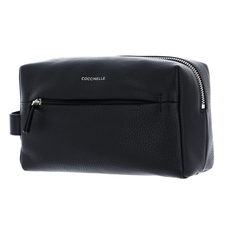 COCCINELLE Man Soft Travel Beauty Case Black, black