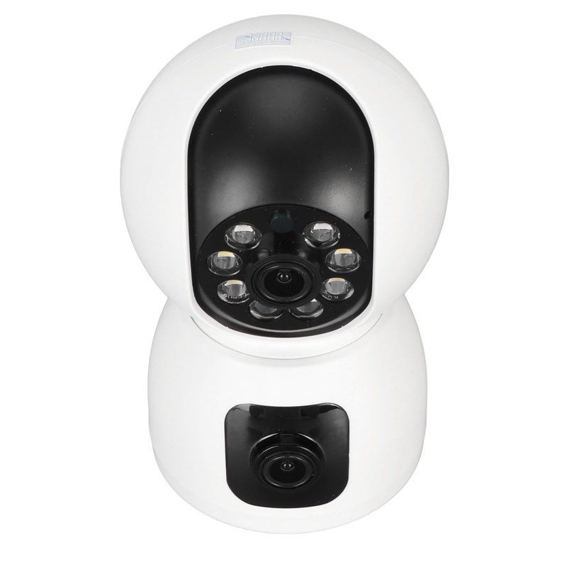 Indoor Camera Dual Lens 2K Full HD Night Vision Two