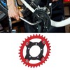 Bike Chainring, 104 BCD Chain Rings 34T Positive Negative Tooth