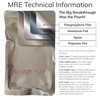 MRE Meals Ready to Eat Inspection 2025 or Better, Emergency